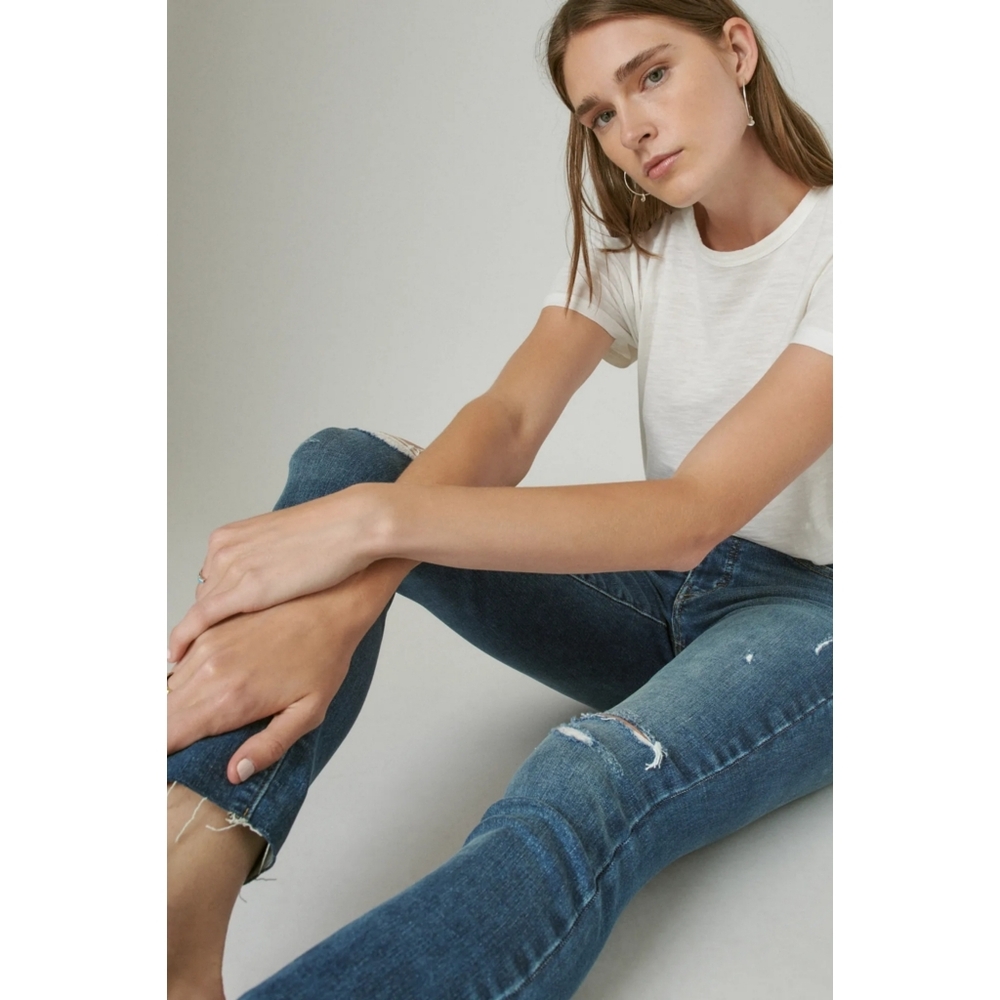 Lucky Brand Mid Rise Ava Skinny Jeans